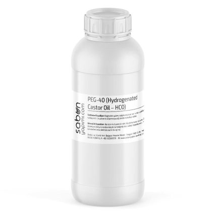 PEG-40 Hidrojenize Hint Yağı – Kozmetik Çözücü ve Emülgatör