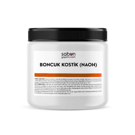 Boncuk kostik NaOH – yüksek saflıkta sodyum hidroksit granülleri ürün ambalajı