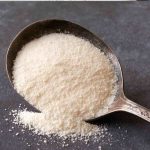 Kafein tozu – ince beyaz kozmetik aktif madde