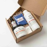 Naneli sabun yapım seti, ideal yağ karışımı, boncuk kostik, nane yağı ve çivit otu içeren sabun malzemeleri kutusu