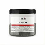 siyah kil sabun yapımı ve cilt bakımında kullanılan doğal kil tozu