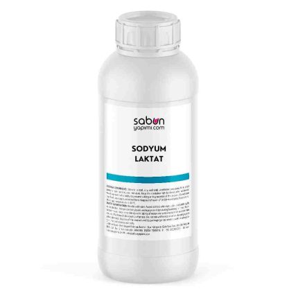Sodyum Laktat – sabun yapımında sertlik ve nem dengeleyici katkı maddesi